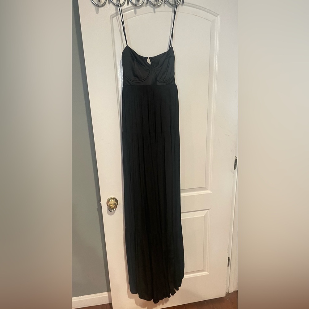 New! Free People Freya Black Maxi Dress 🖤 Medium - Picture 9 of 16